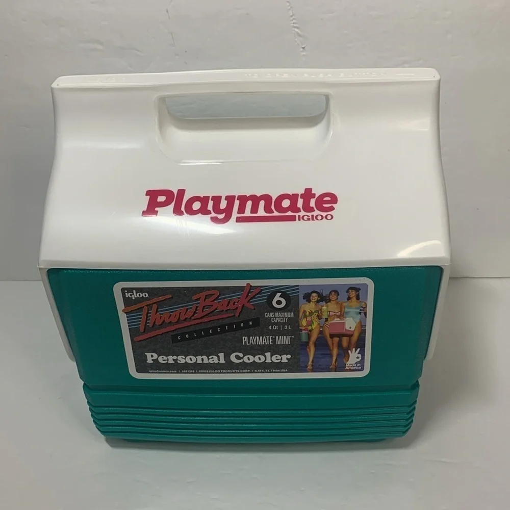 Igloo 4 Qt Mini Playmate Cooler Retro Throwback NWT